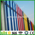 Hot Sale residential power coated galvanized steel palisade fence